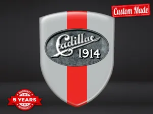 Cadillac Adesivi Logo su Misura Limitati Professionali Robusti